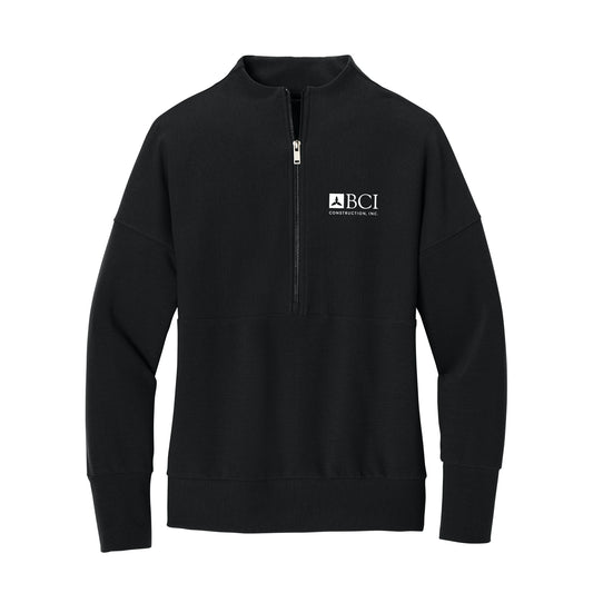 BCI Mercer+Mettle® Women’s Linear Texture 1/4-Zip