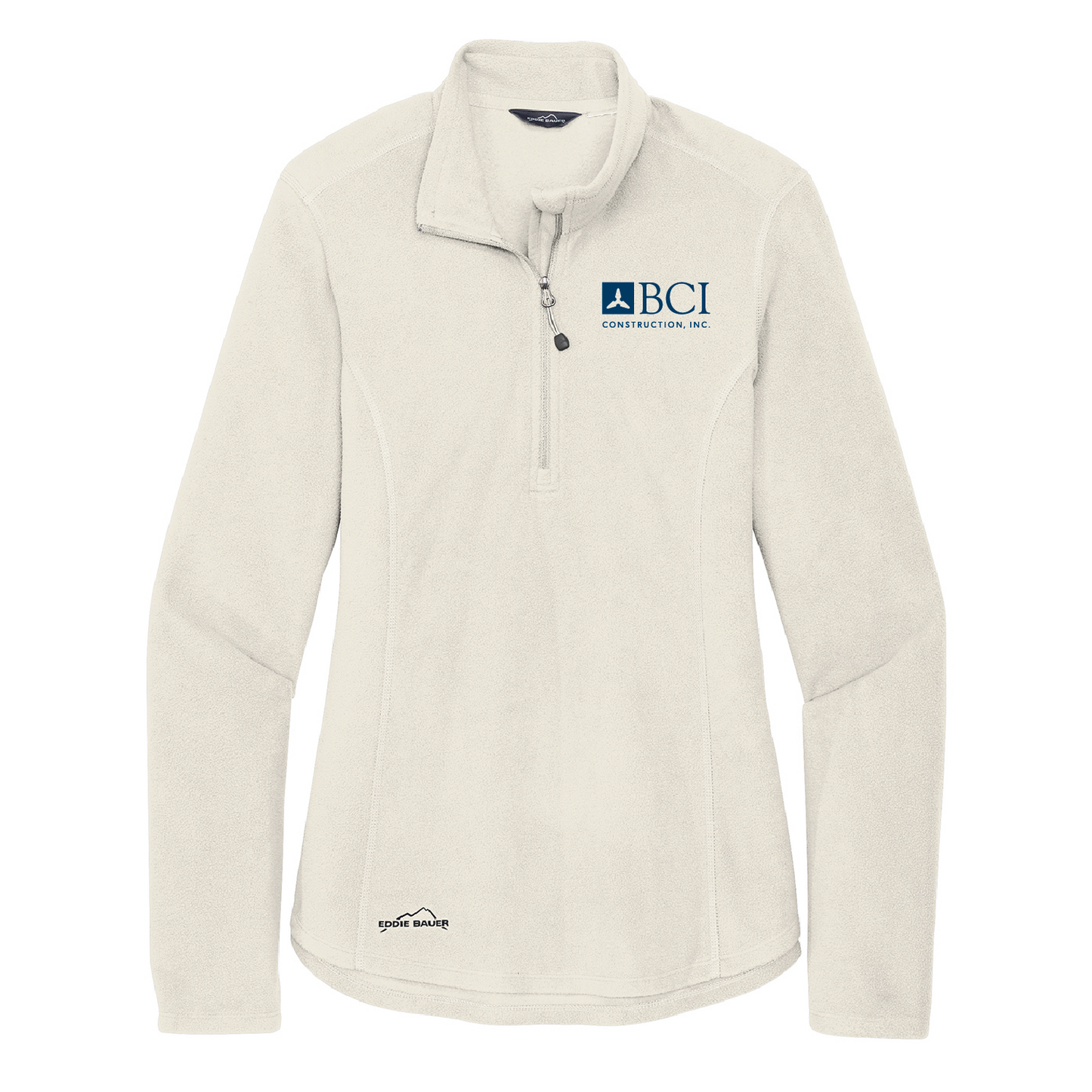 BCI Eddie Bauer® Ladies 1/2-Zip Microfleece Jacket