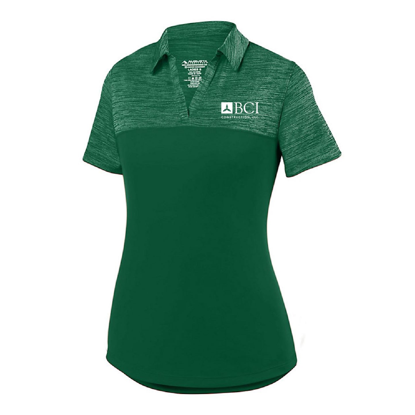 BCI Women's Shadow Tonal Heather Polo