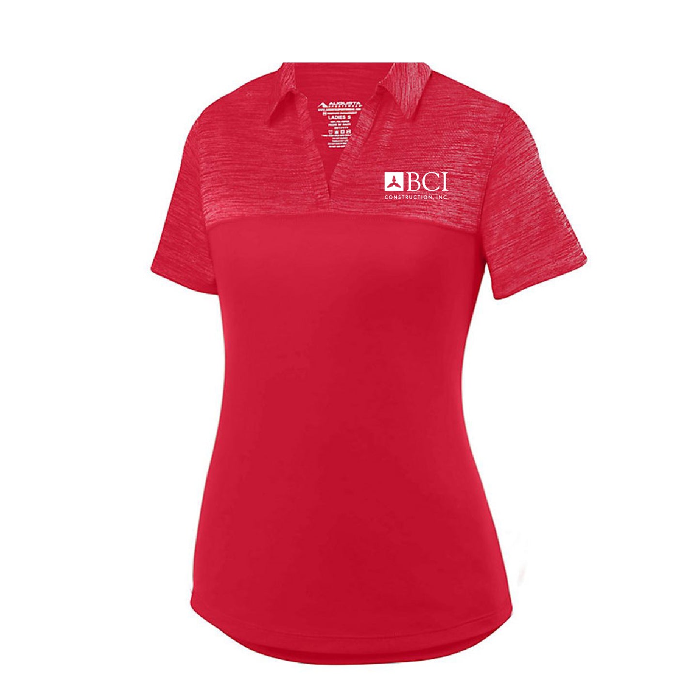 BCI Women's Shadow Tonal Heather Polo