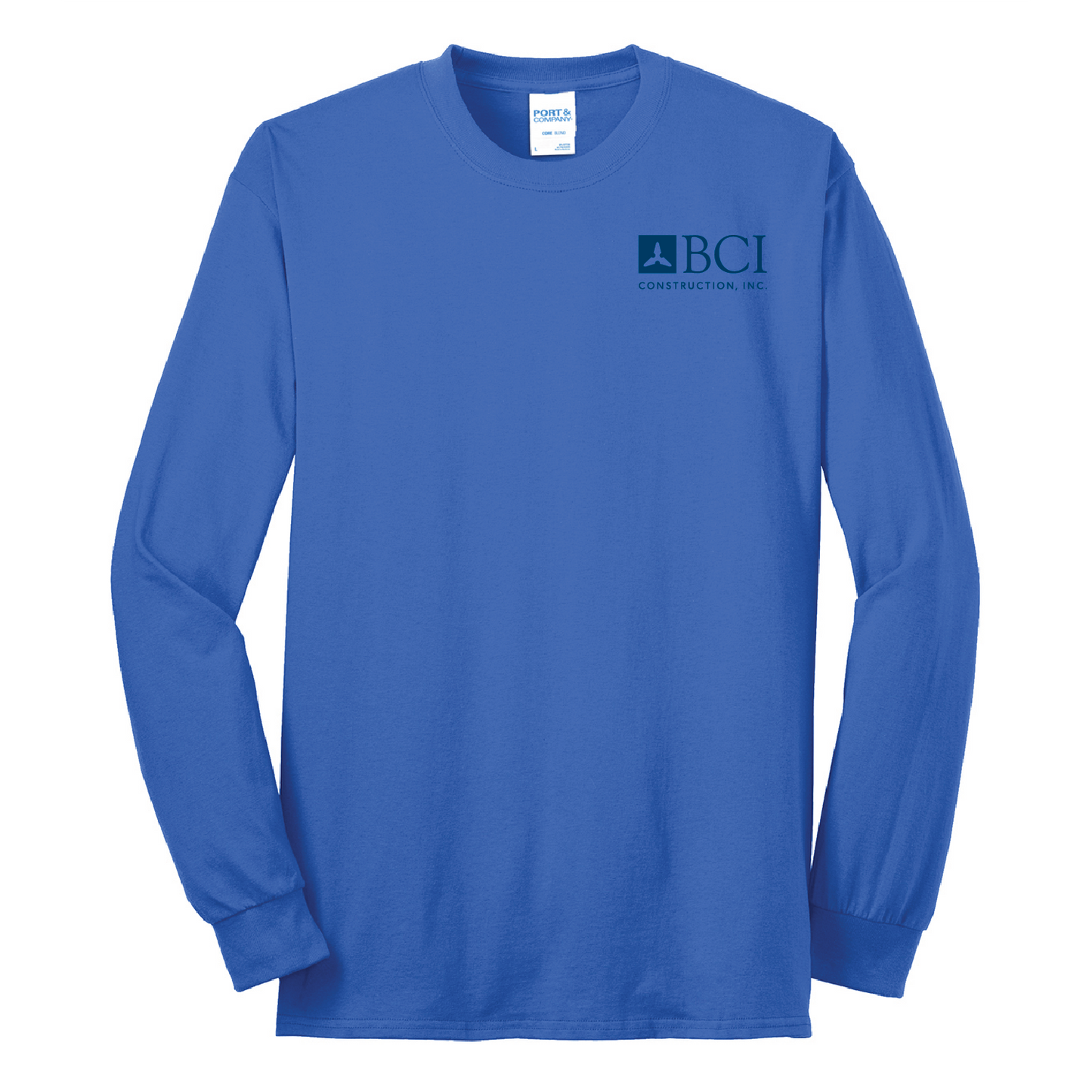 BCI Long Sleeve Core Blend Tee
