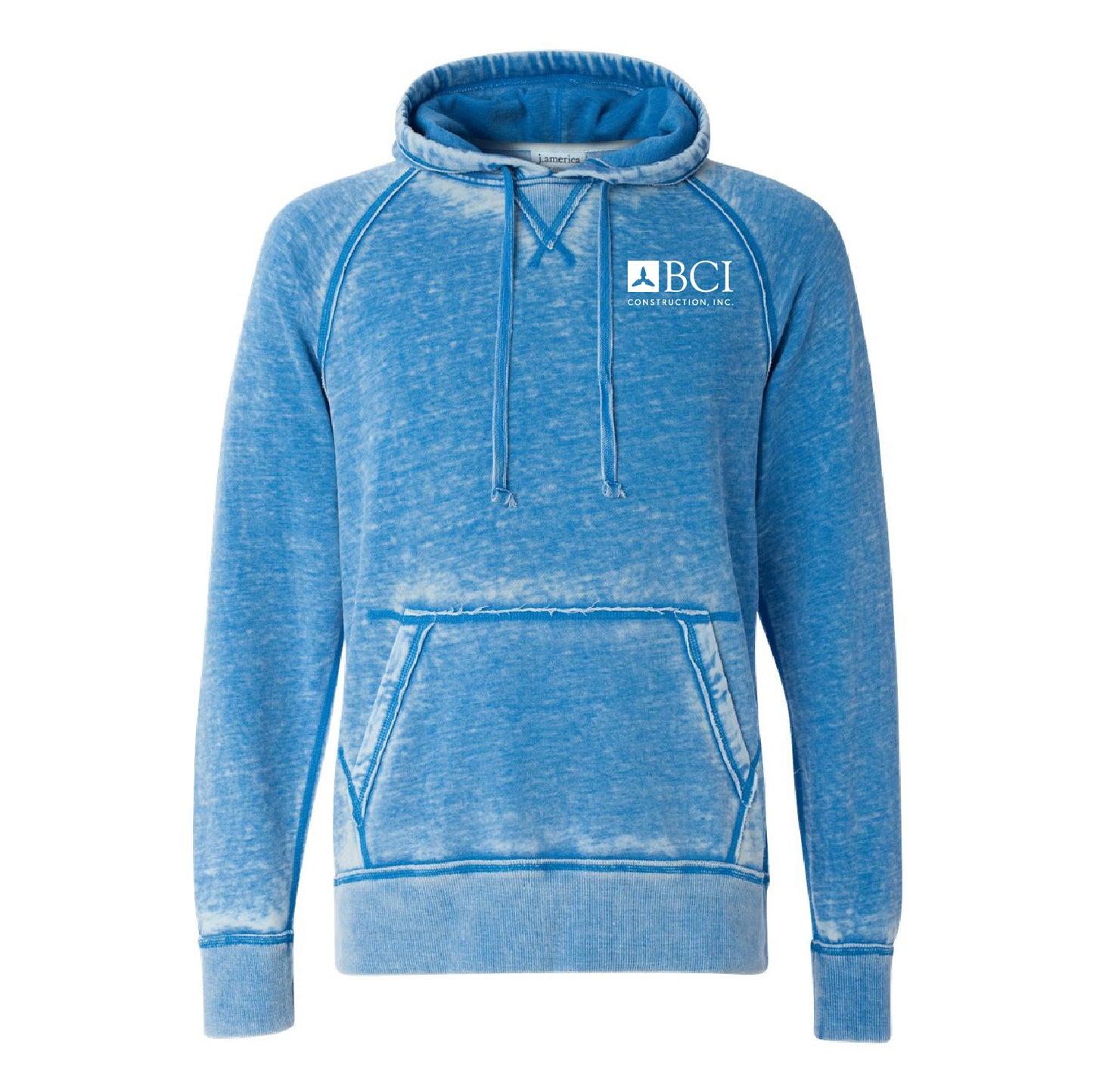 BCI J. America - Vintage Zen Fleece Hooded Sweatshirt 8915