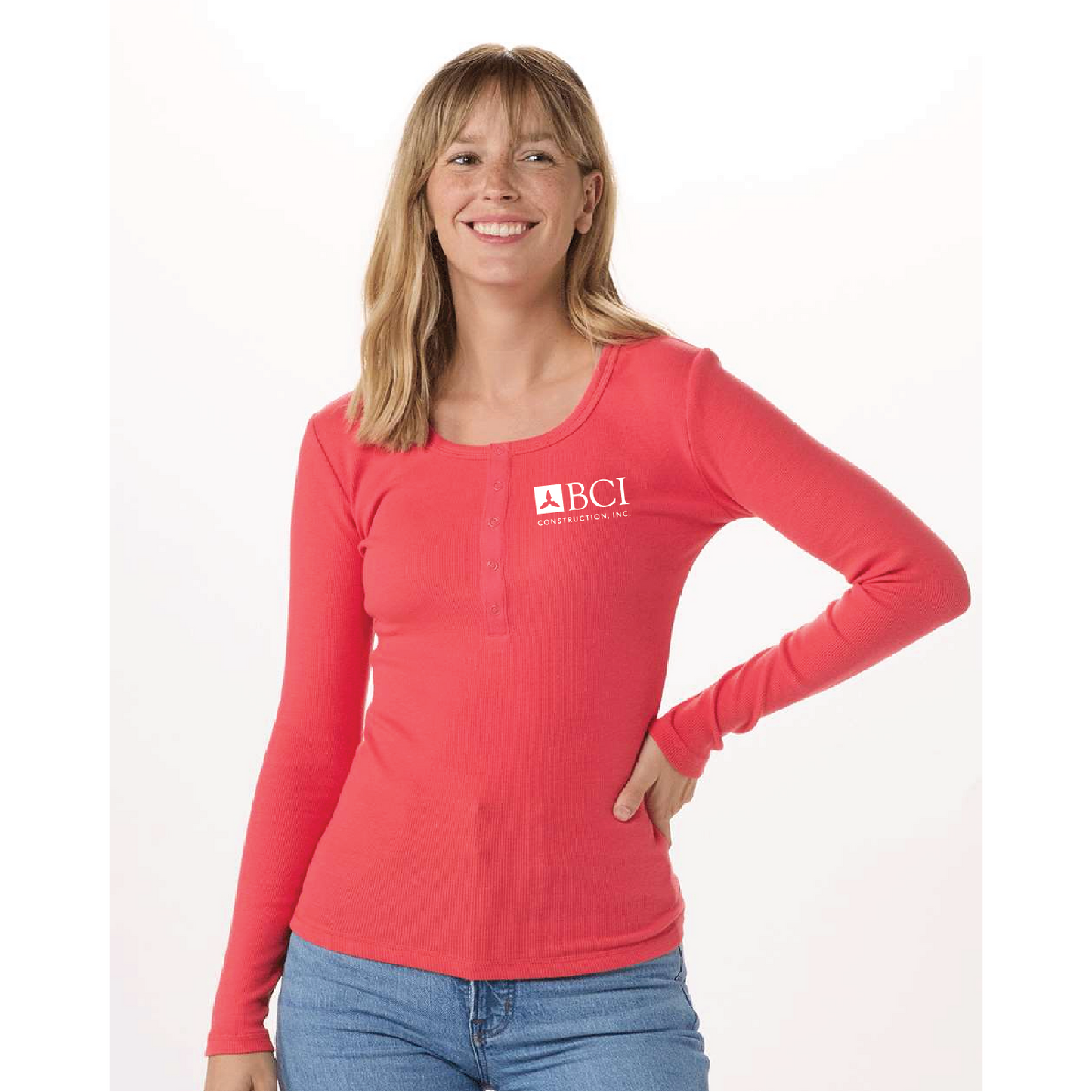 BCI Women's Harper Long Sleeve Henley