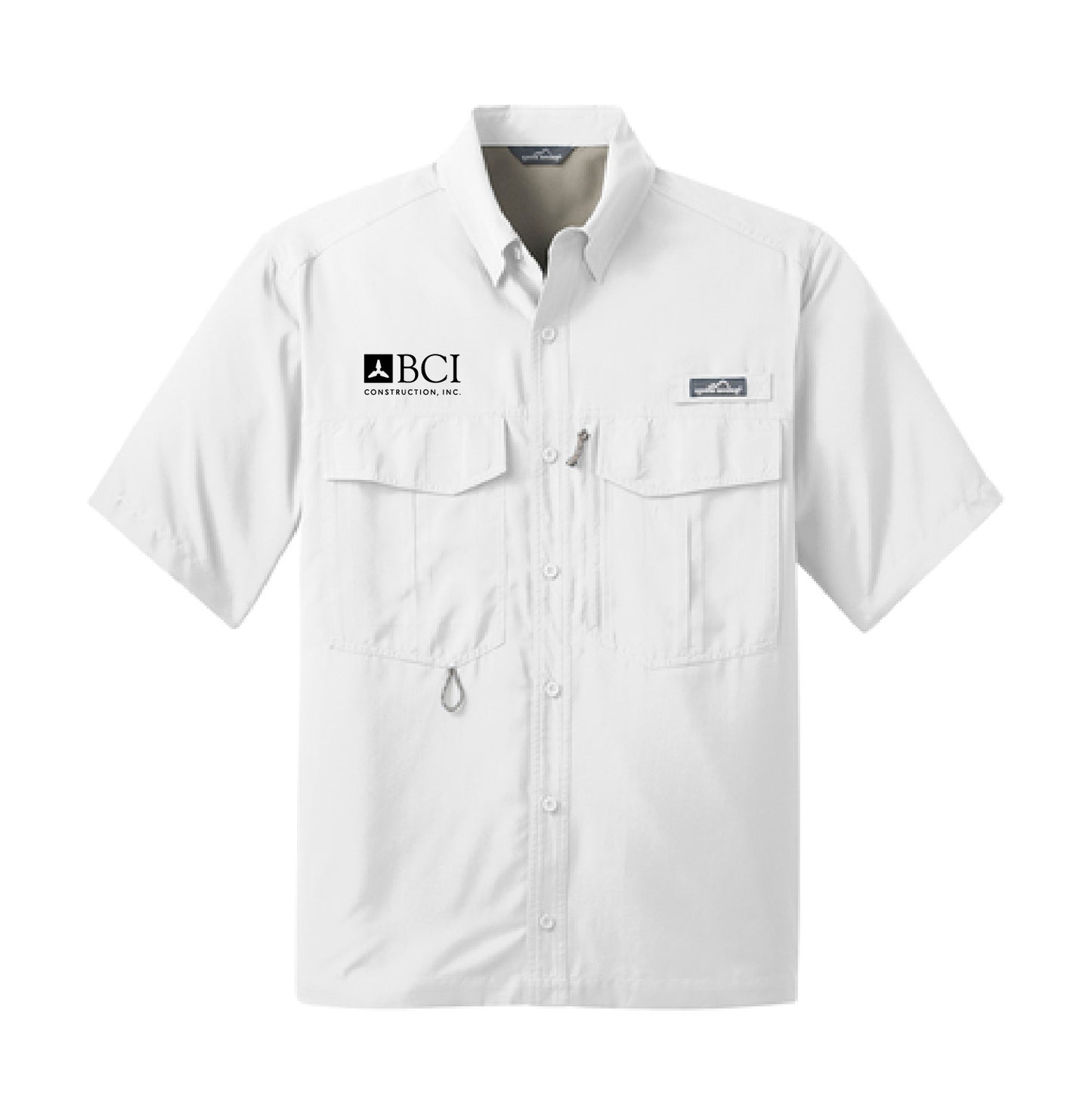 BCI Eddie Bauer® - Short Sleeve Performance Fishing Shirt