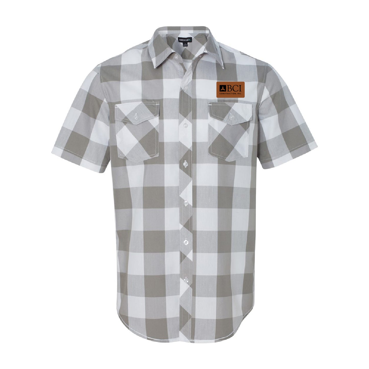 BCI Buffalo Plaid Short Sleeve Shirt