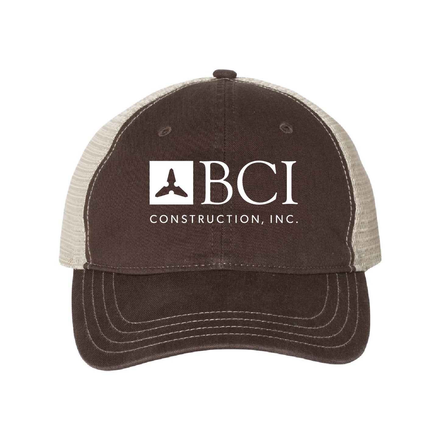 BCI Richardson 111 Garment-Washed Trucker Cap