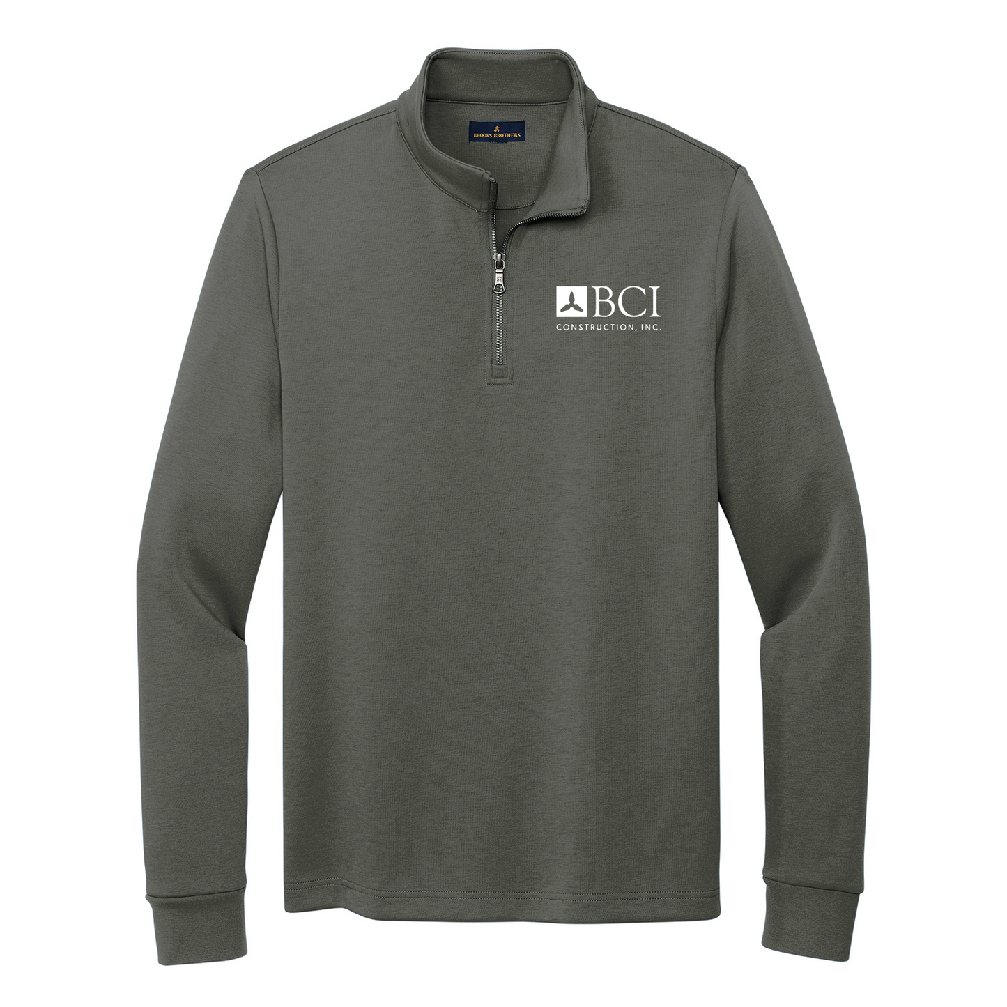 BCI Brooks Brothers® Double-Knit 1/4-Zip