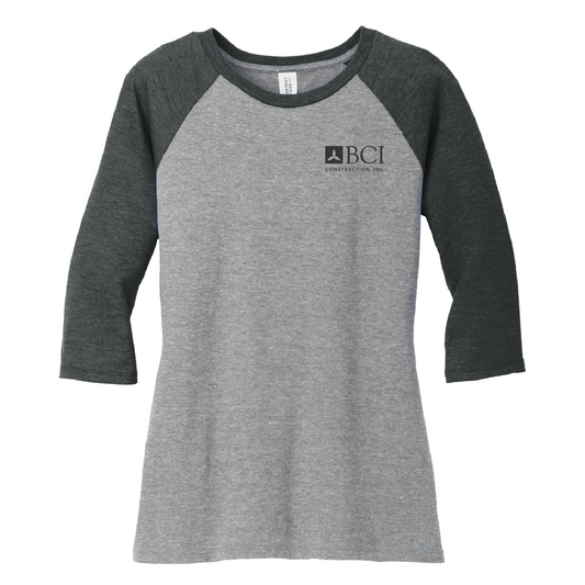 BCI Women’s Perfect Tri ® 3/4-Sleeve Raglan