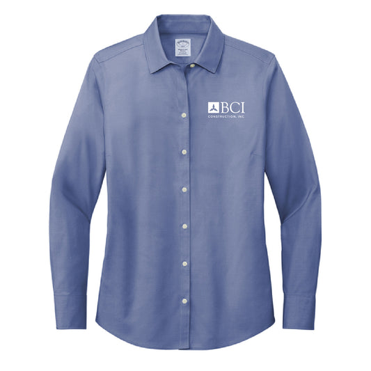 BCI Women’s Wrinkle-Free Stretch Pinpoint Shirt
