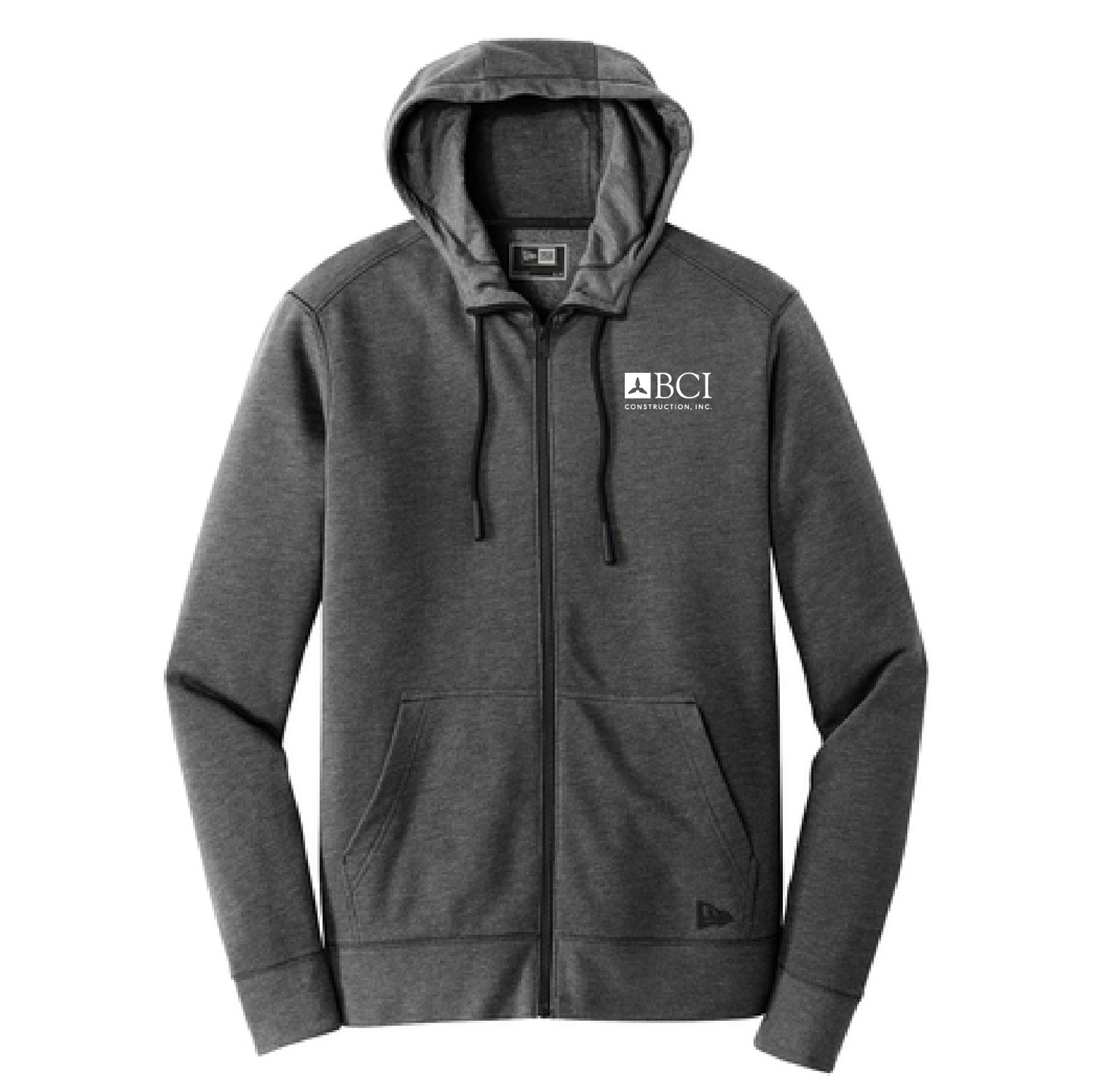 BCI Tri-Blend Fleece Full-Zip Hoodie