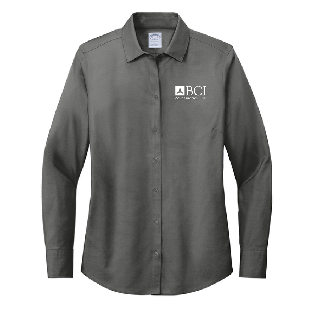BCI Women’s Wrinkle-Free Stretch Pinpoint Shirt