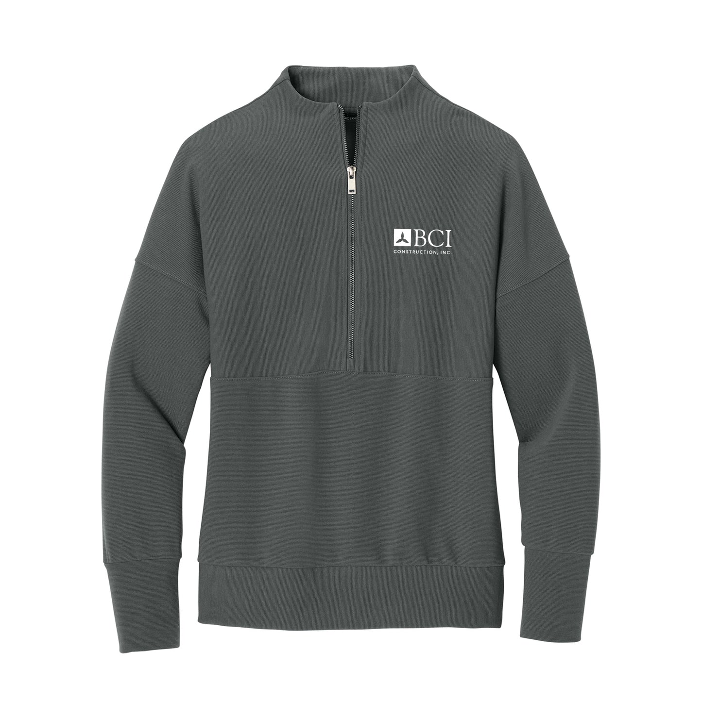 BCI Mercer+Mettle® Women’s Linear Texture 1/4-Zip