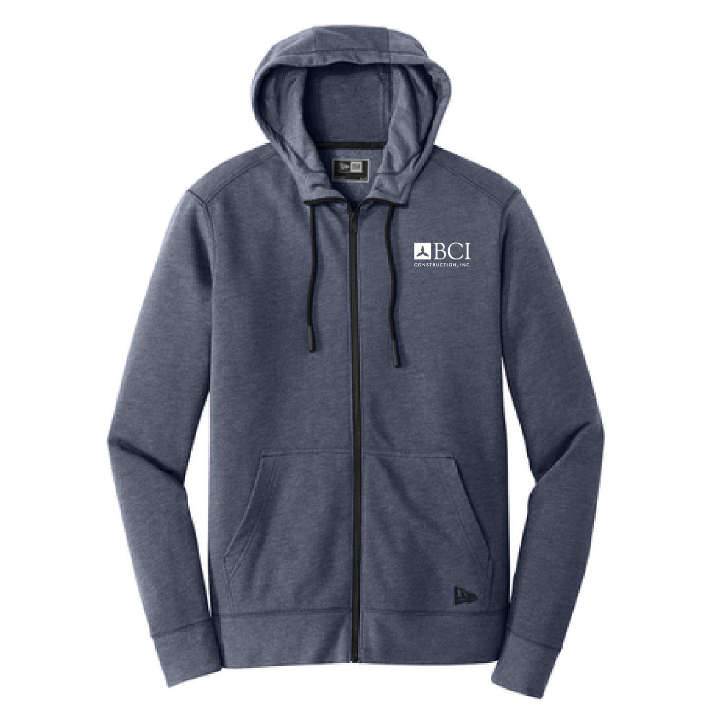 BCI Tri-Blend Fleece Full-Zip Hoodie