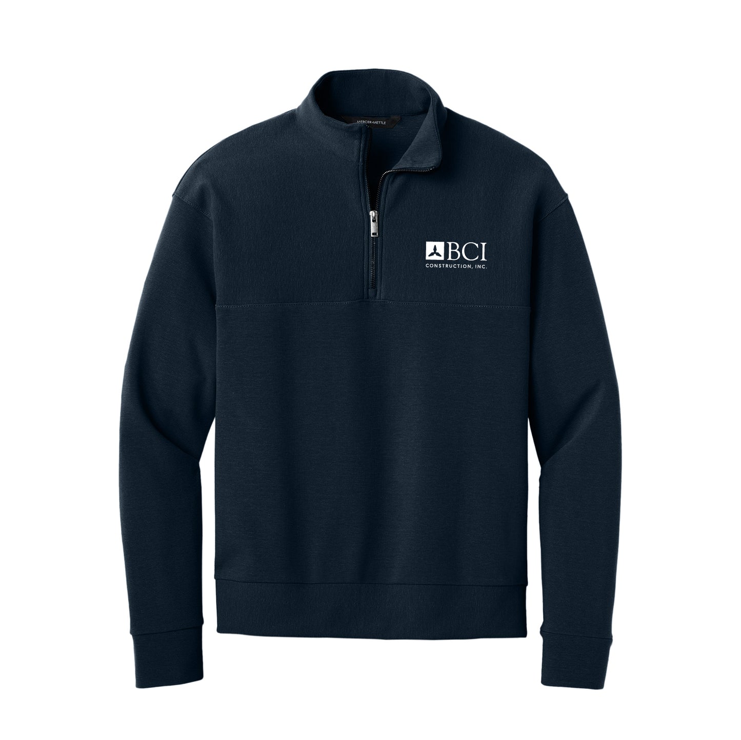 BCI Mercer+Mettle® Linear Texture 1/4-Zip