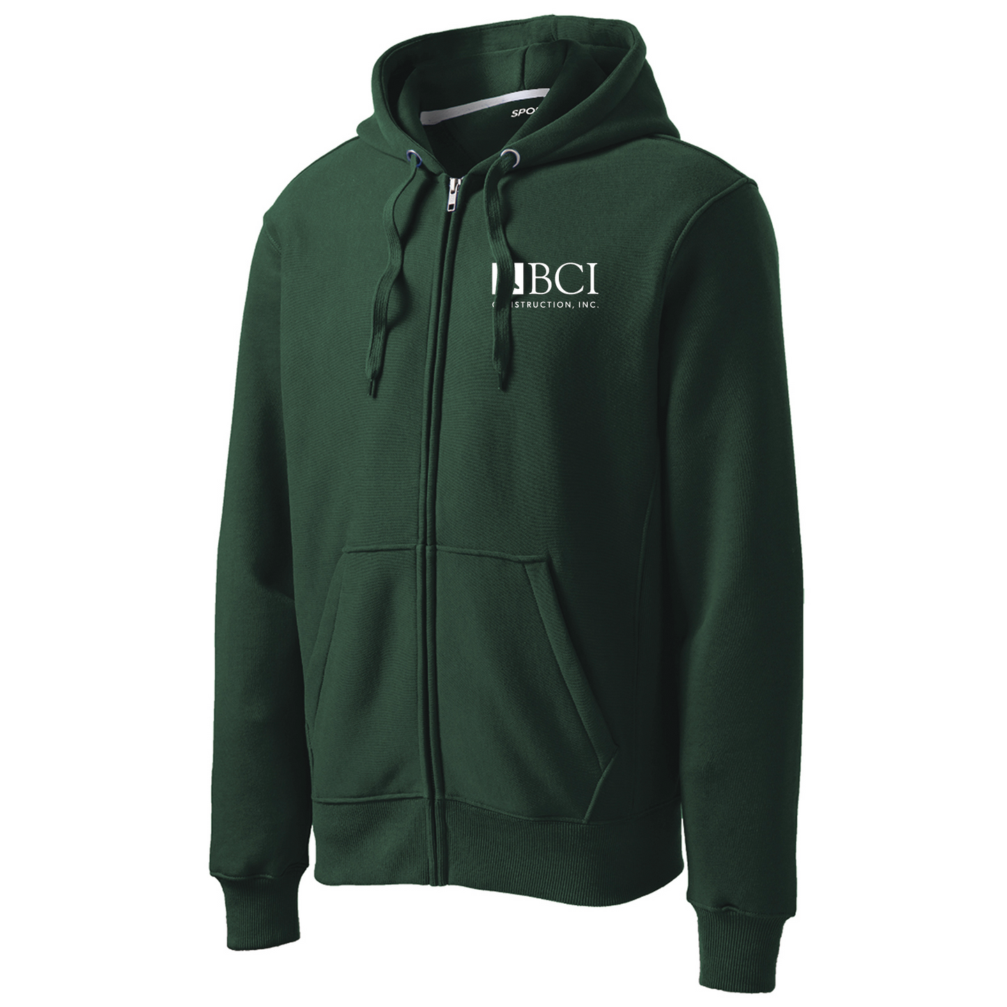 BCI Super Heavyweight Full-Zip Hooded Sweatshirt