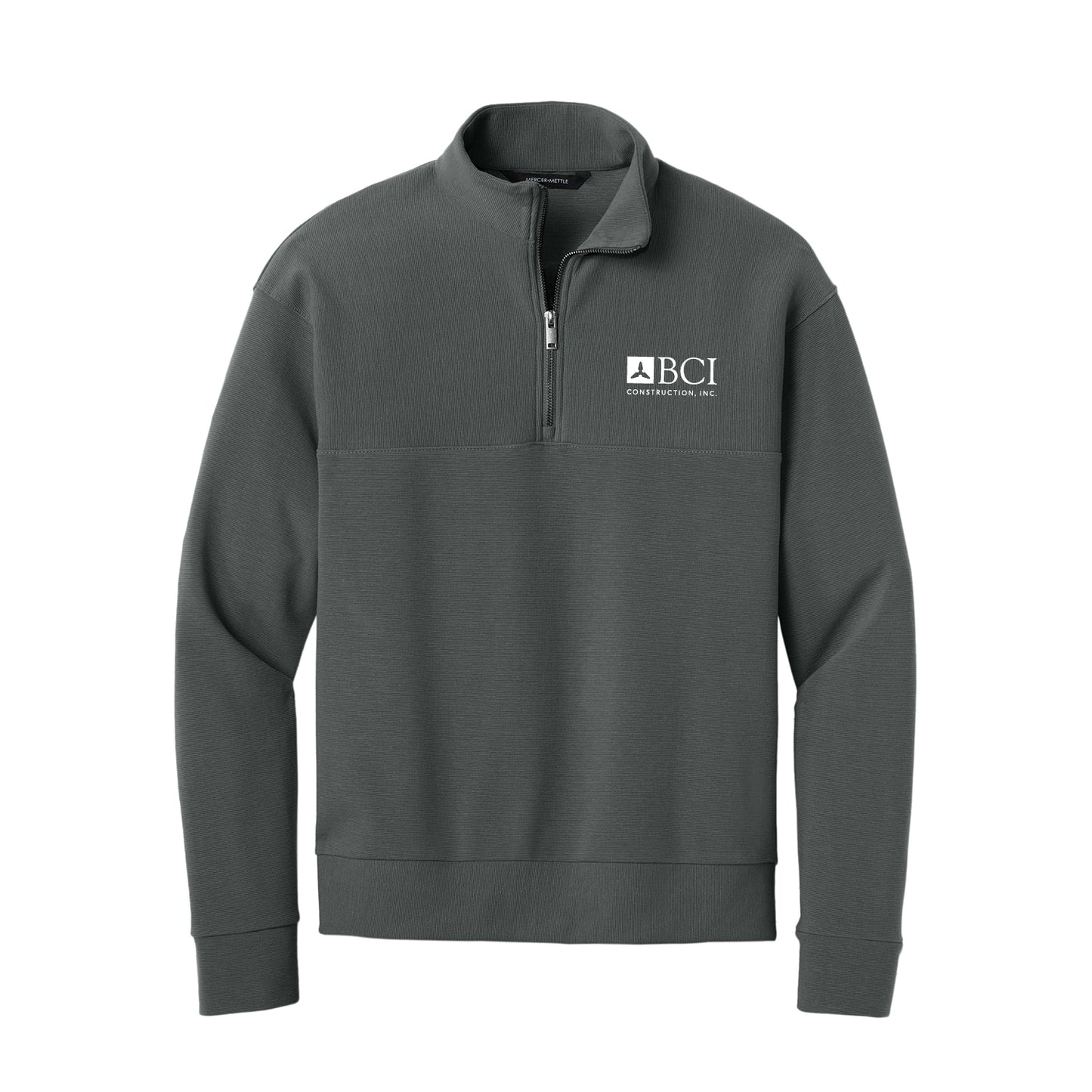 BCI Mercer+Mettle® Linear Texture 1/4-Zip