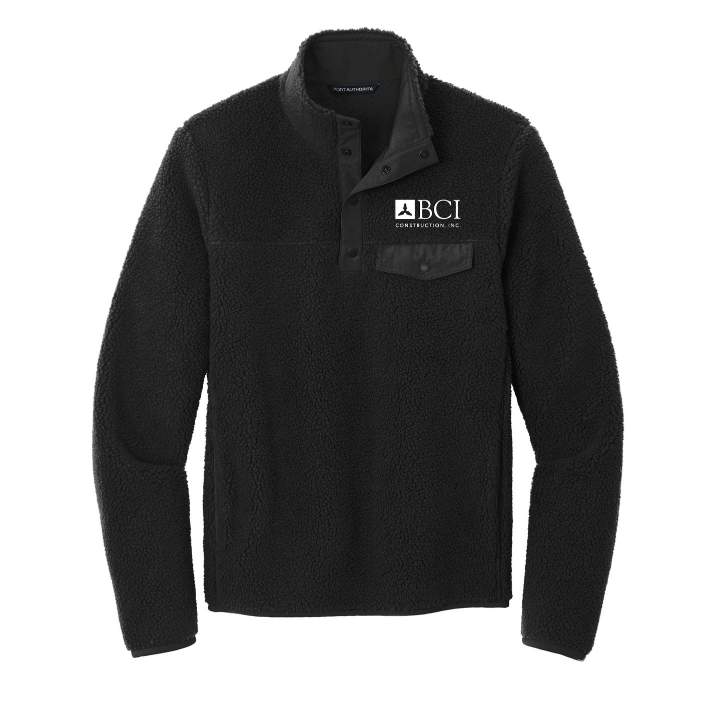 BCI Camp Fleece Snap Pullover