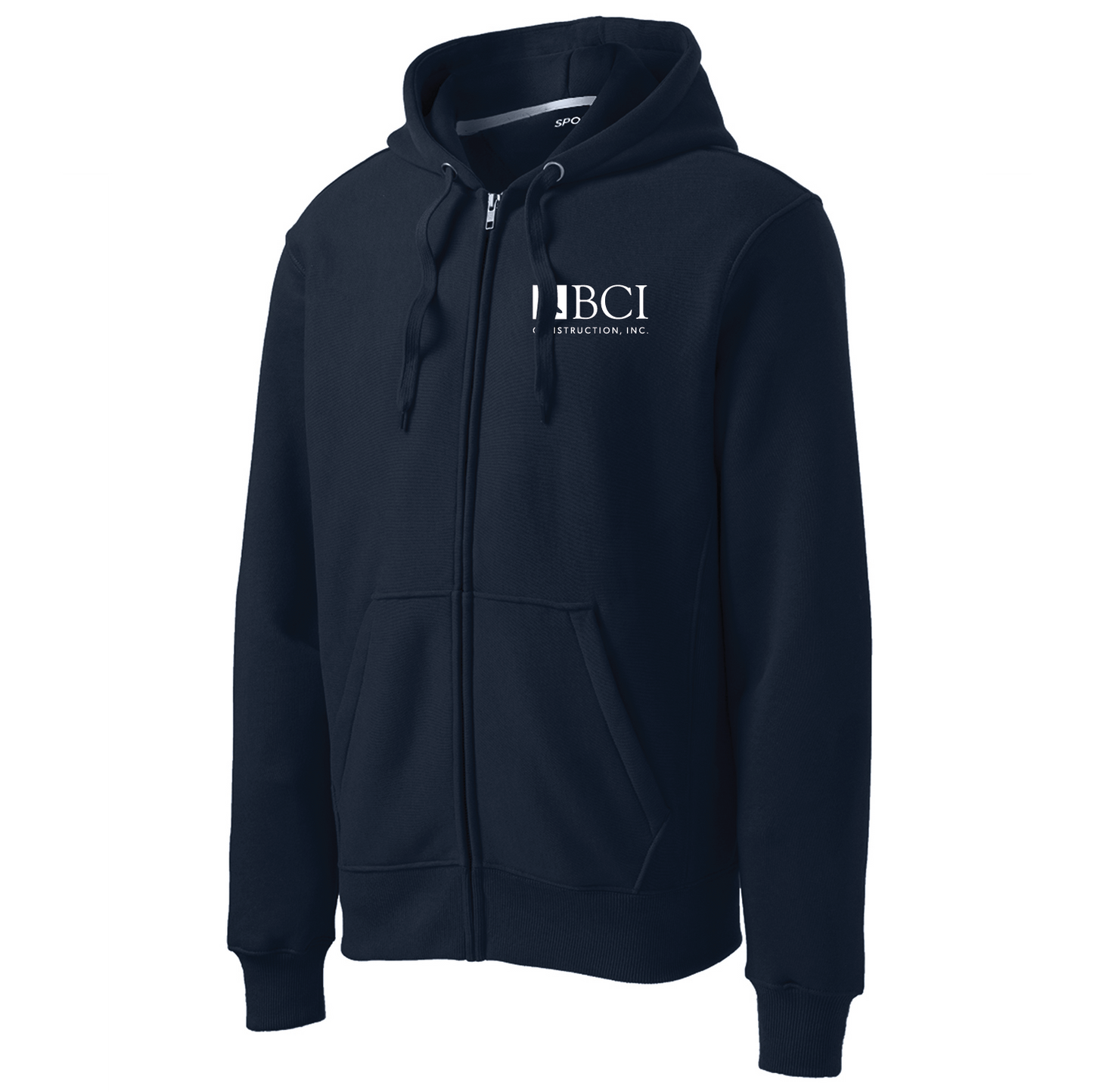 BCI Super Heavyweight Full-Zip Hooded Sweatshirt