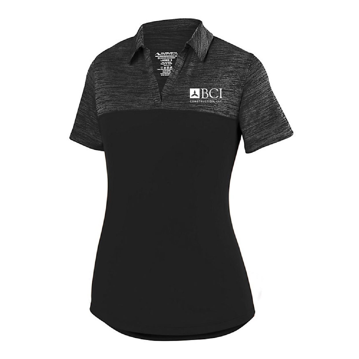 BCI Women's Shadow Tonal Heather Polo