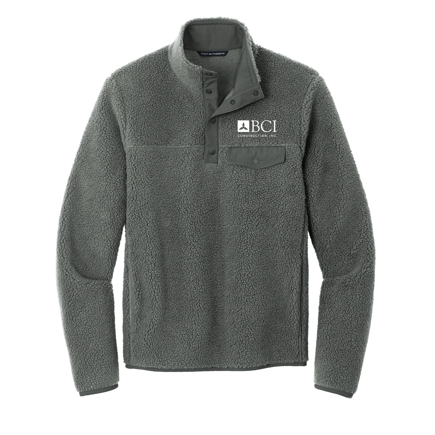 BCI Camp Fleece Snap Pullover