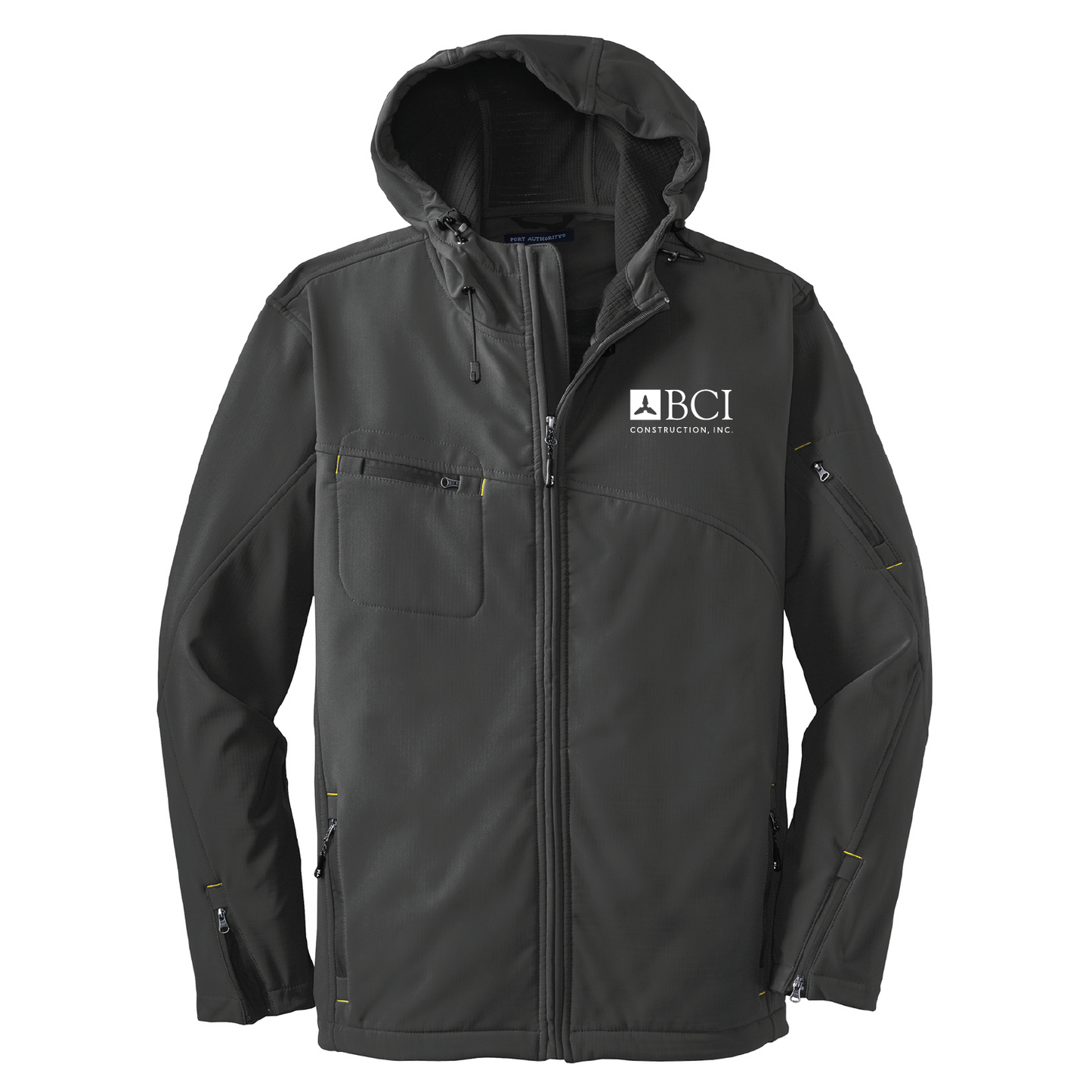 BCI Textured Hooded Soft Shell Jacket