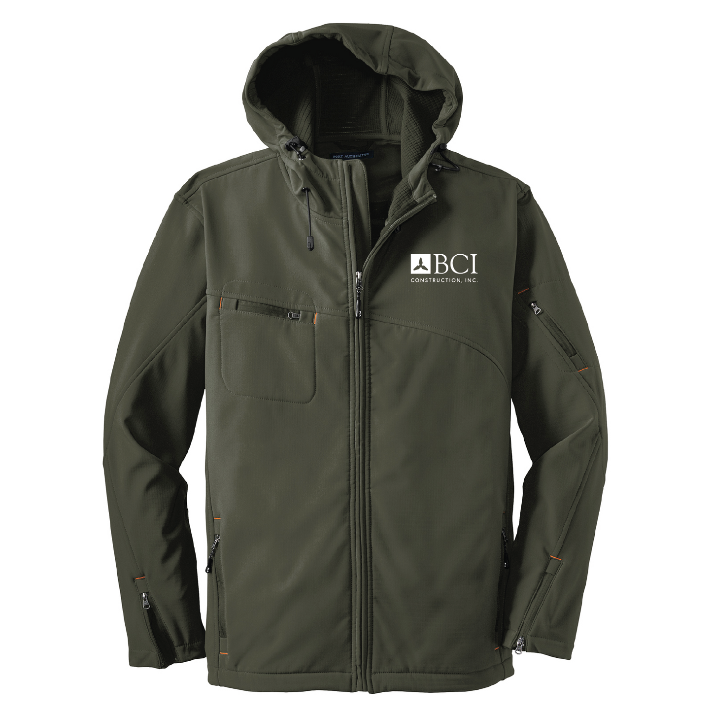 BCI Textured Hooded Soft Shell Jacket