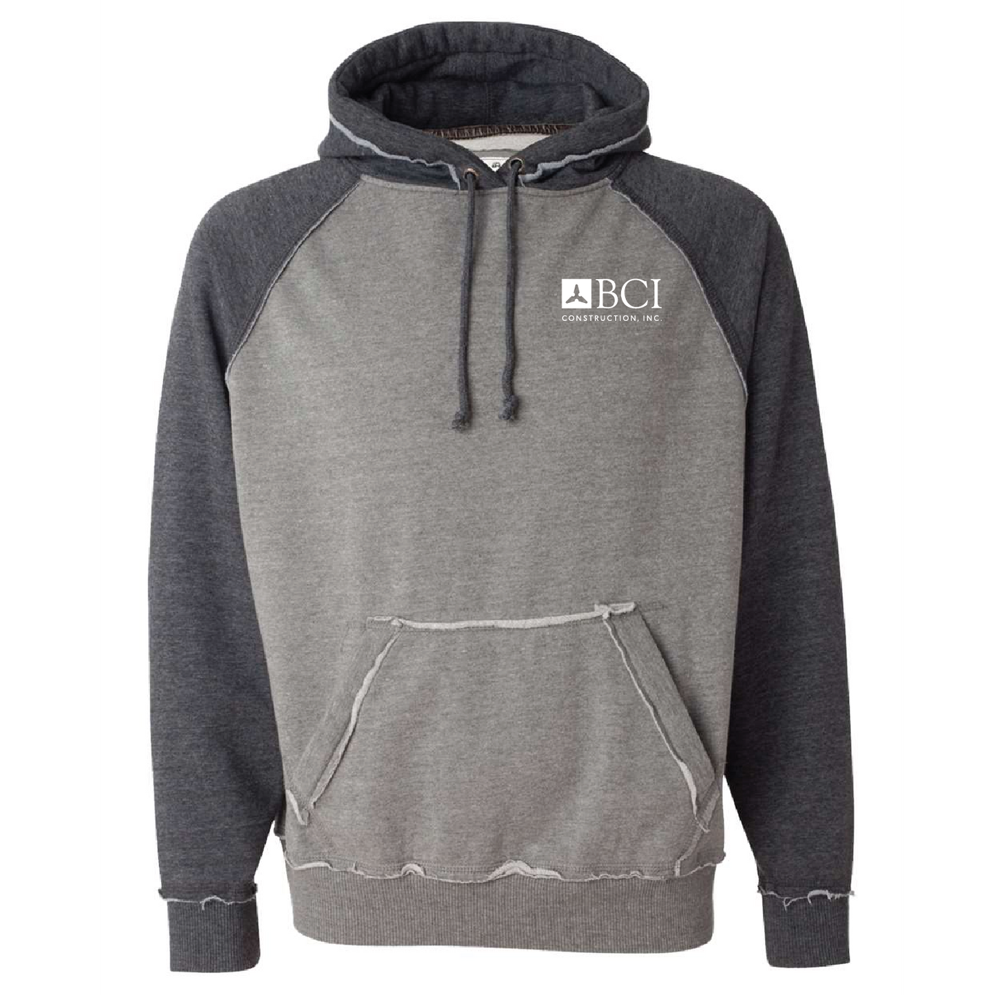 BCI Vintage Heather Hooded Sweatshirt