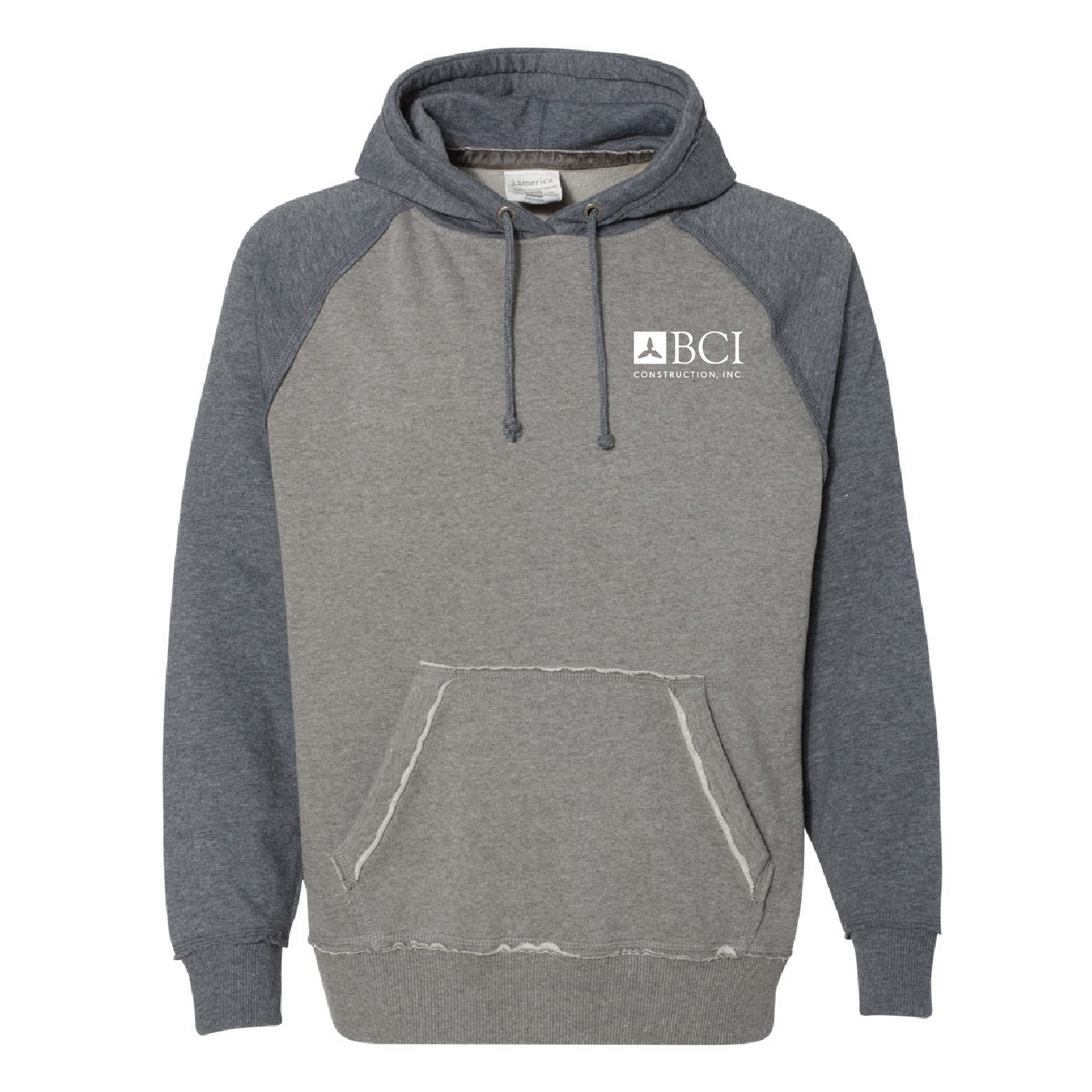 BCI Vintage Heather Hooded Sweatshirt