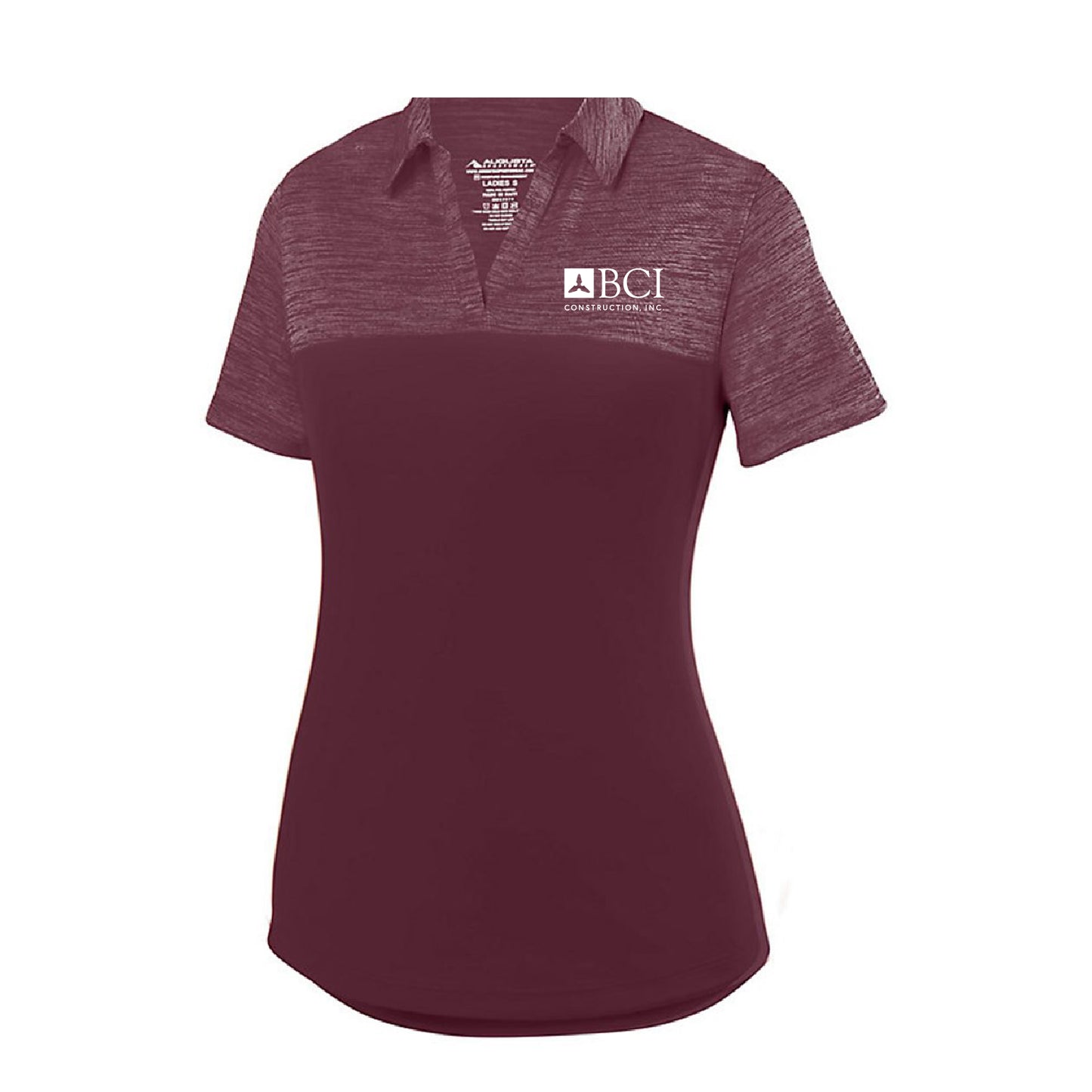 BCI Women's Shadow Tonal Heather Polo
