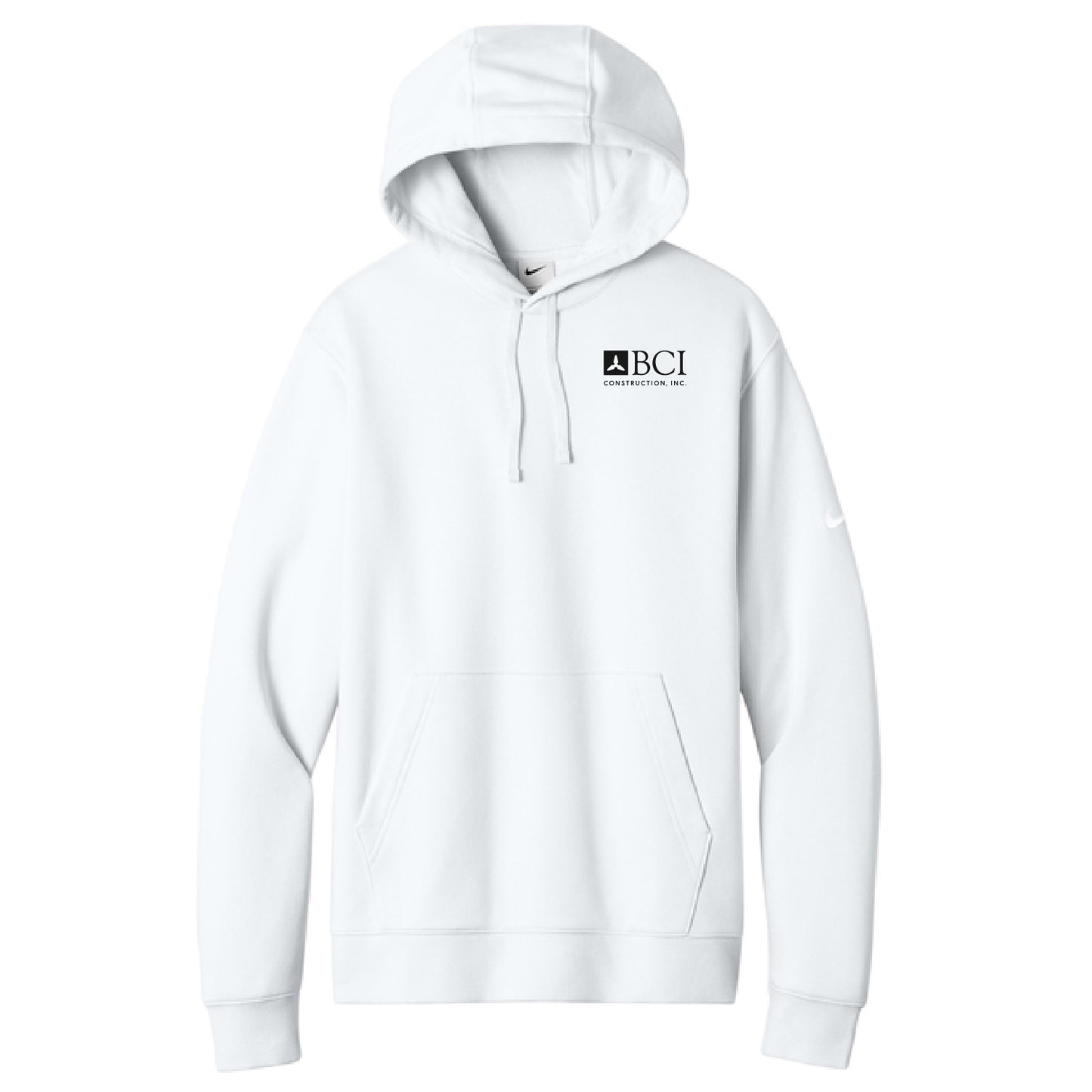 BCI Nike Club Fleece Sleeve Swoosh Pullover Hoodie