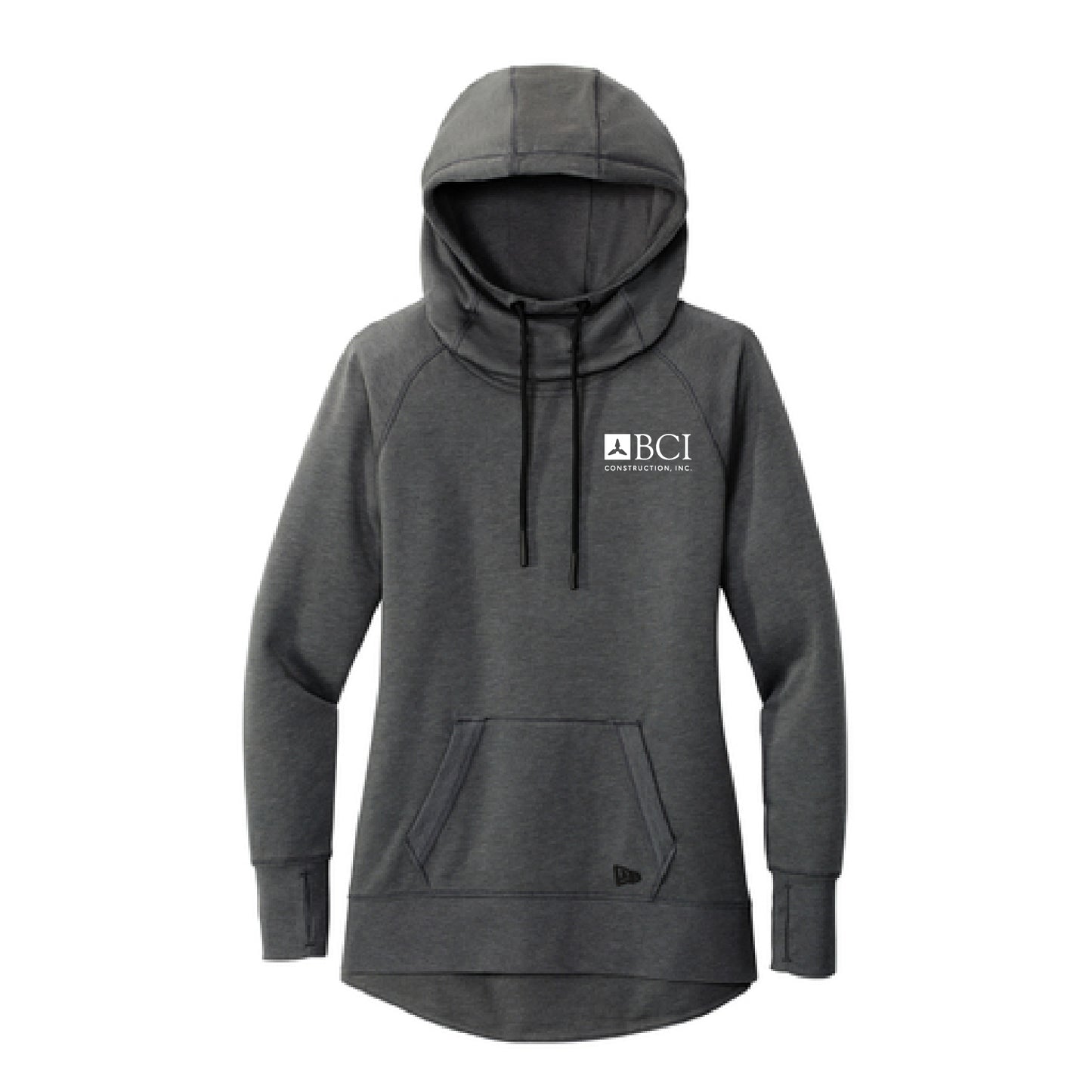 BCI Ladies Tri-Blend Fleece Pullover Hoodie