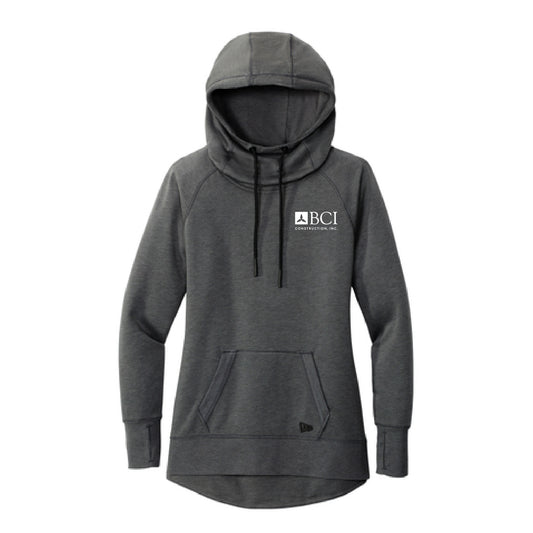 BCI Ladies Tri-Blend Fleece Pullover Hoodie