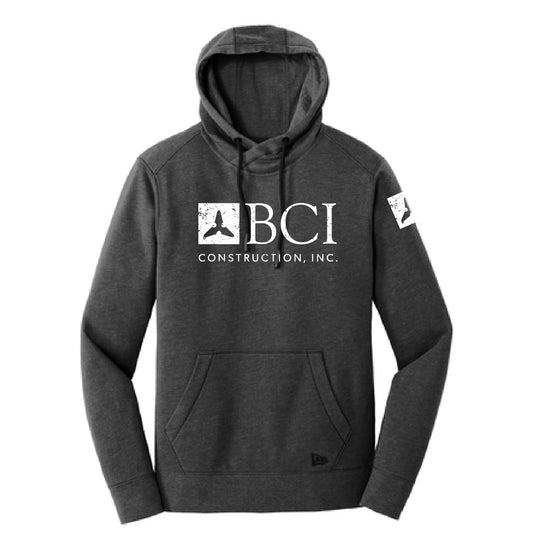 BCI Multi-Design Tri-Blend Fleece Pullover Hoodie