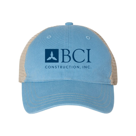 BCI Garment-Washed Trucker Cap
