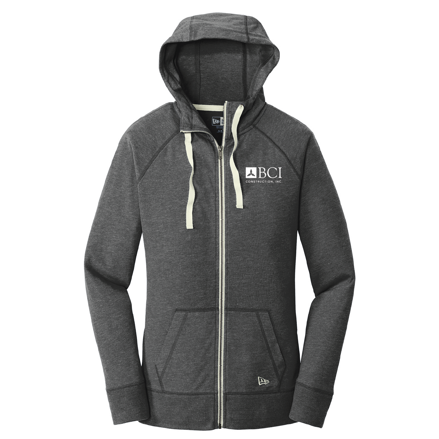 BCI New Era ® Ladies Sueded Cotton Blend Full-Zip Hoodie