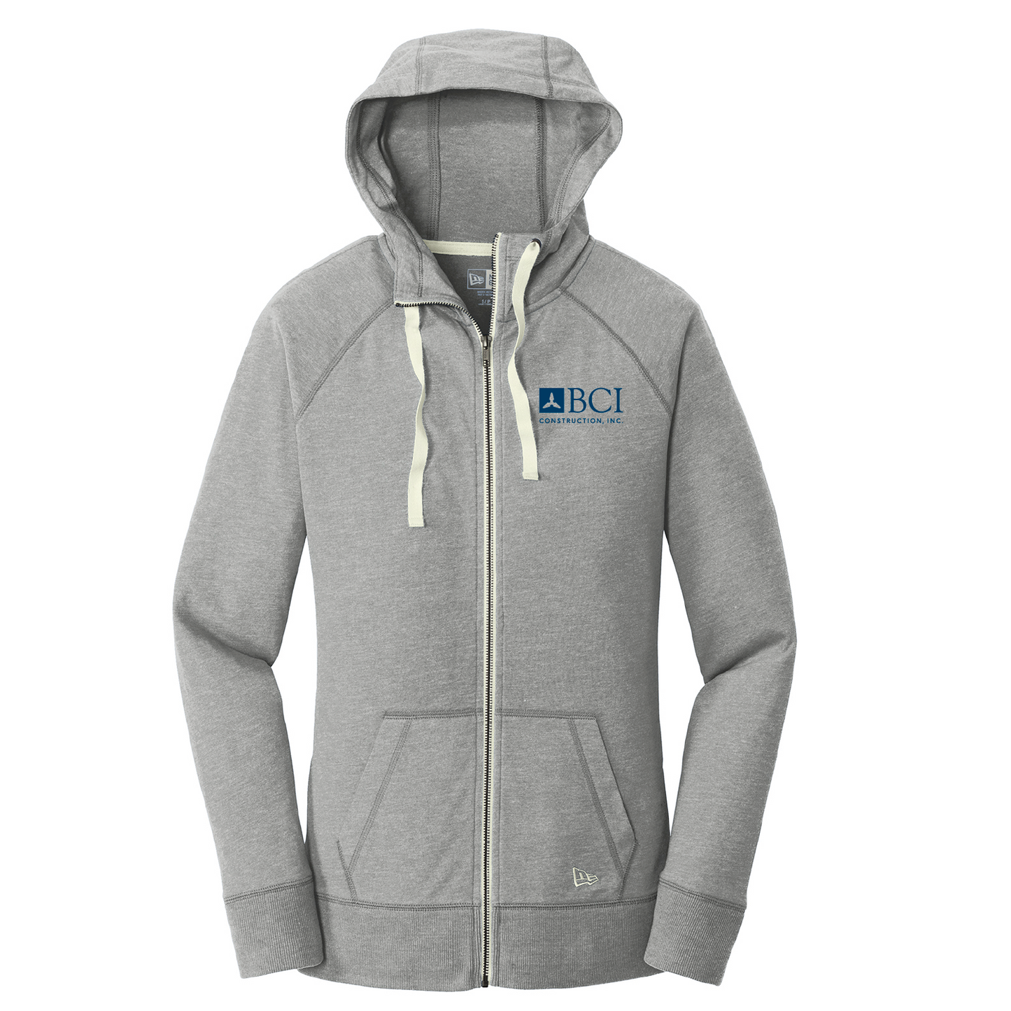 BCI New Era ® Ladies Sueded Cotton Blend Full-Zip Hoodie