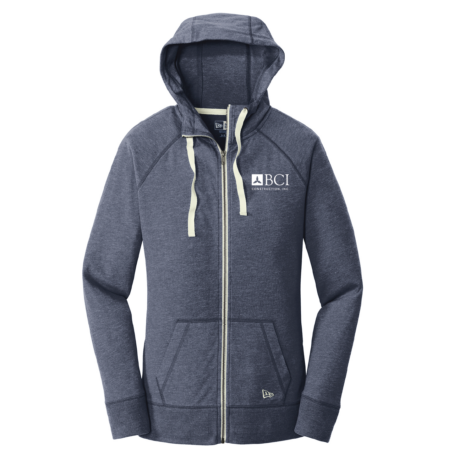 BCI New Era ® Ladies Sueded Cotton Blend Full-Zip Hoodie