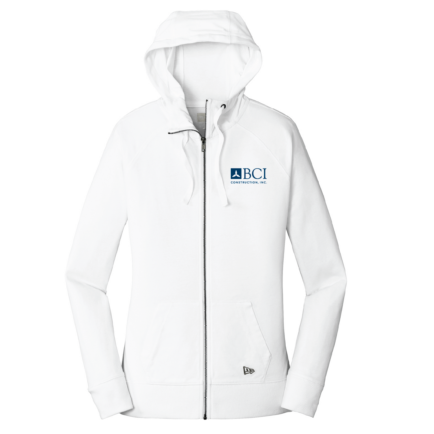 BCI New Era ® Ladies Sueded Cotton Blend Full-Zip Hoodie