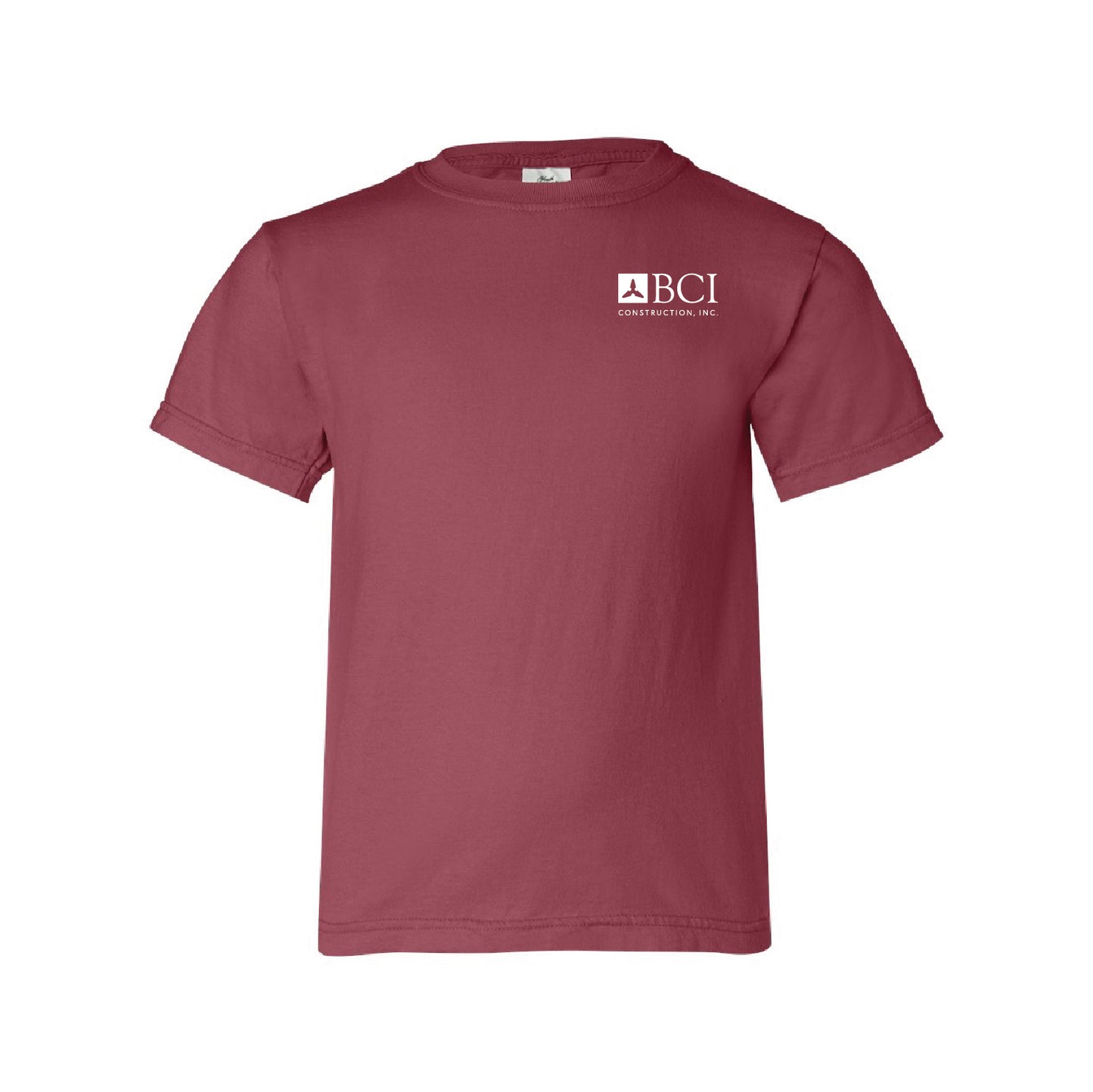 BCI Garment-Dyed Youth Heavyweight T-Shirt