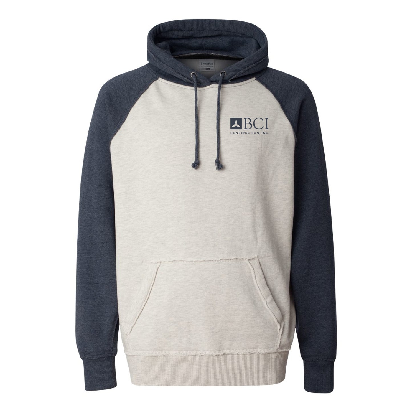 BCI Vintage Heather Hooded Sweatshirt