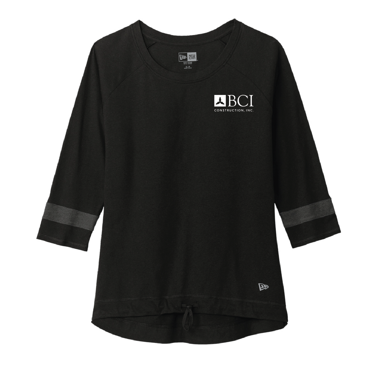 BCI New Era ® Ladies Tri-Blend 3/4-Sleeve Tee