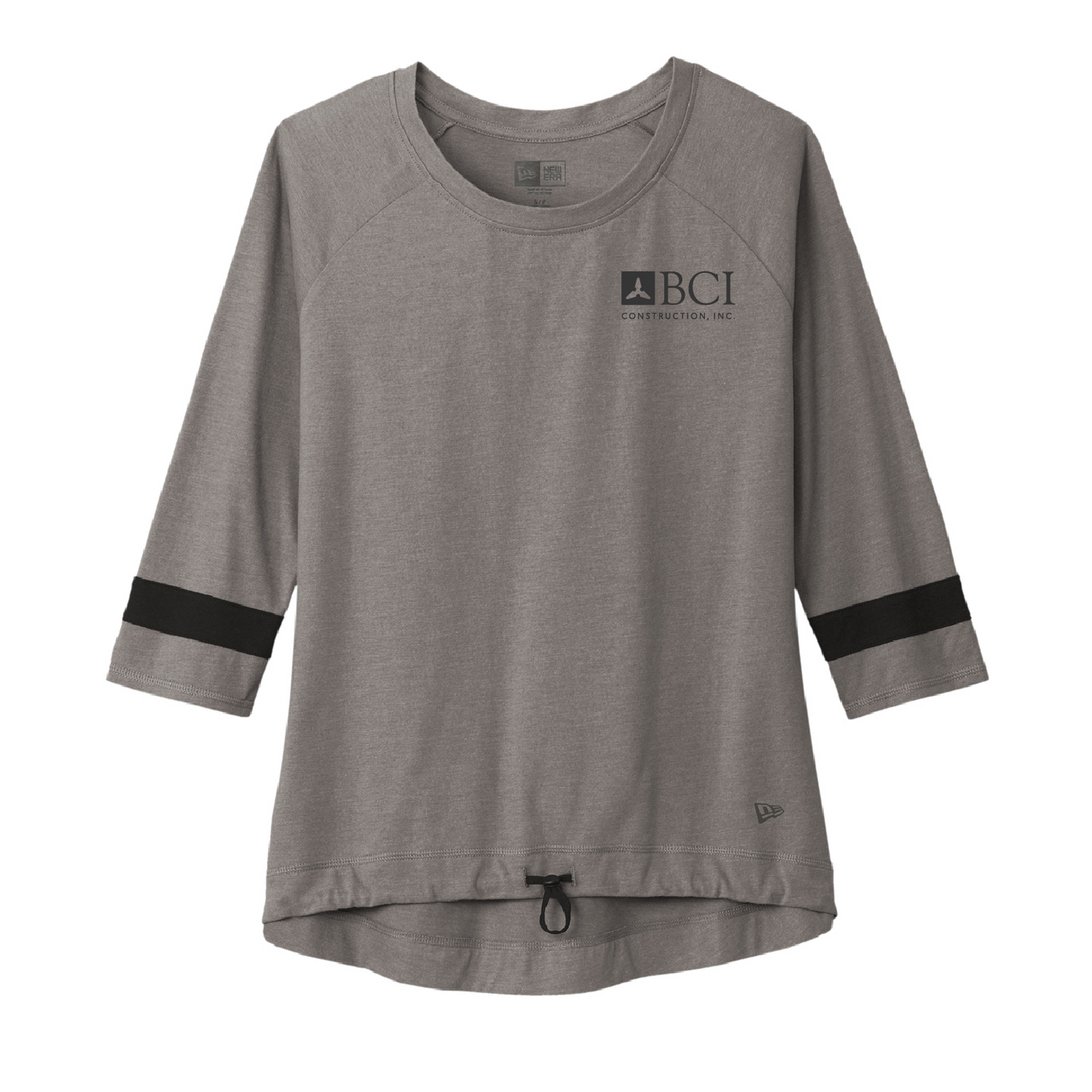 BCI New Era ® Ladies Tri-Blend 3/4-Sleeve Tee