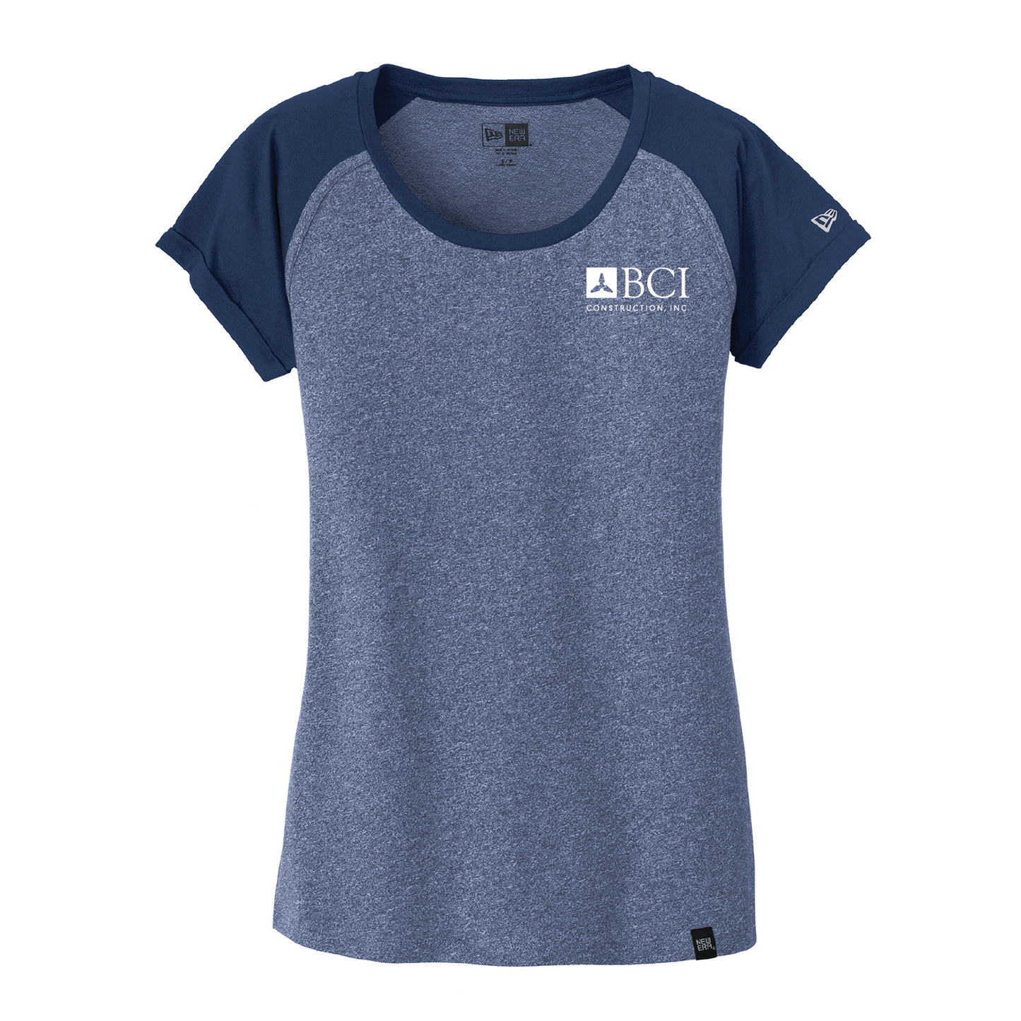 BCI New Era® Ladies Heritage Blend Varsity Tee