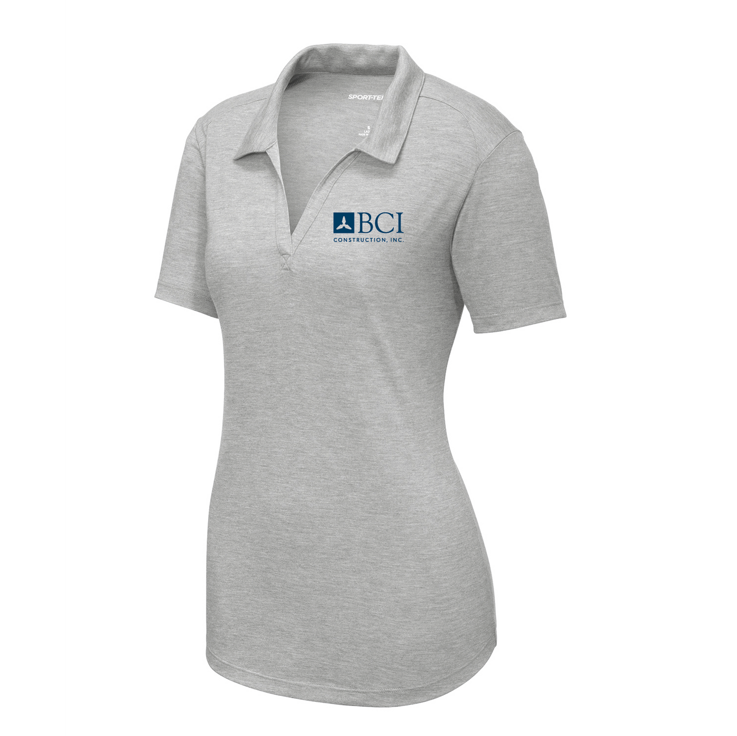 BCI Ladies Tri-Blend Wicking Polo