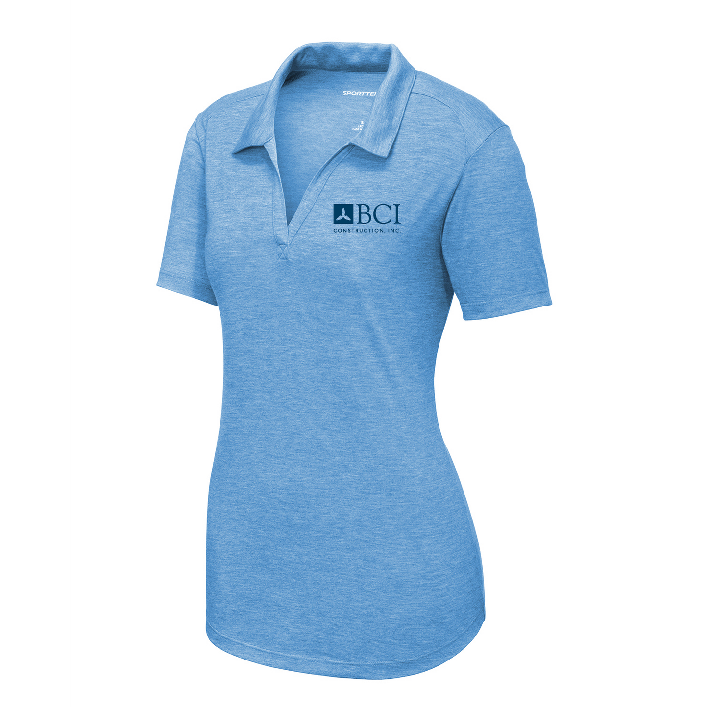 BCI Ladies Tri-Blend Wicking Polo