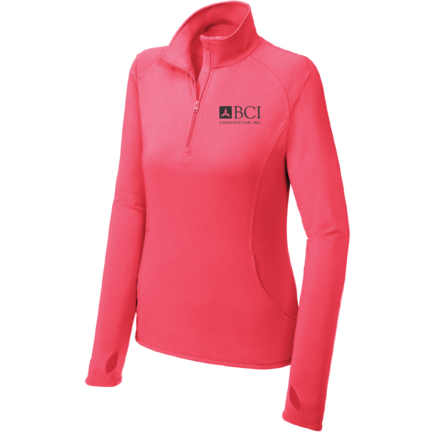 BCI Ladies Sport-Wick® 1/4-Zip Pullover