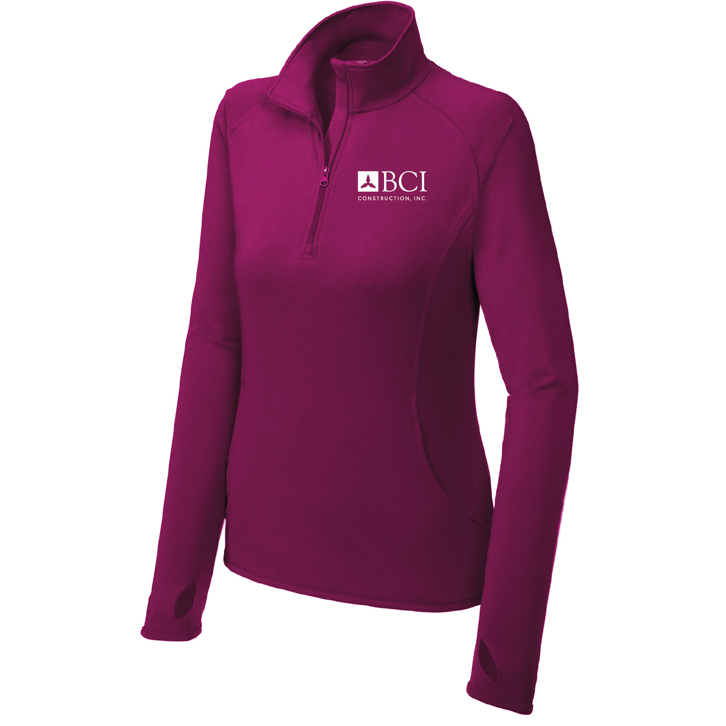 BCI Ladies Sport-Wick® 1/4-Zip Pullover