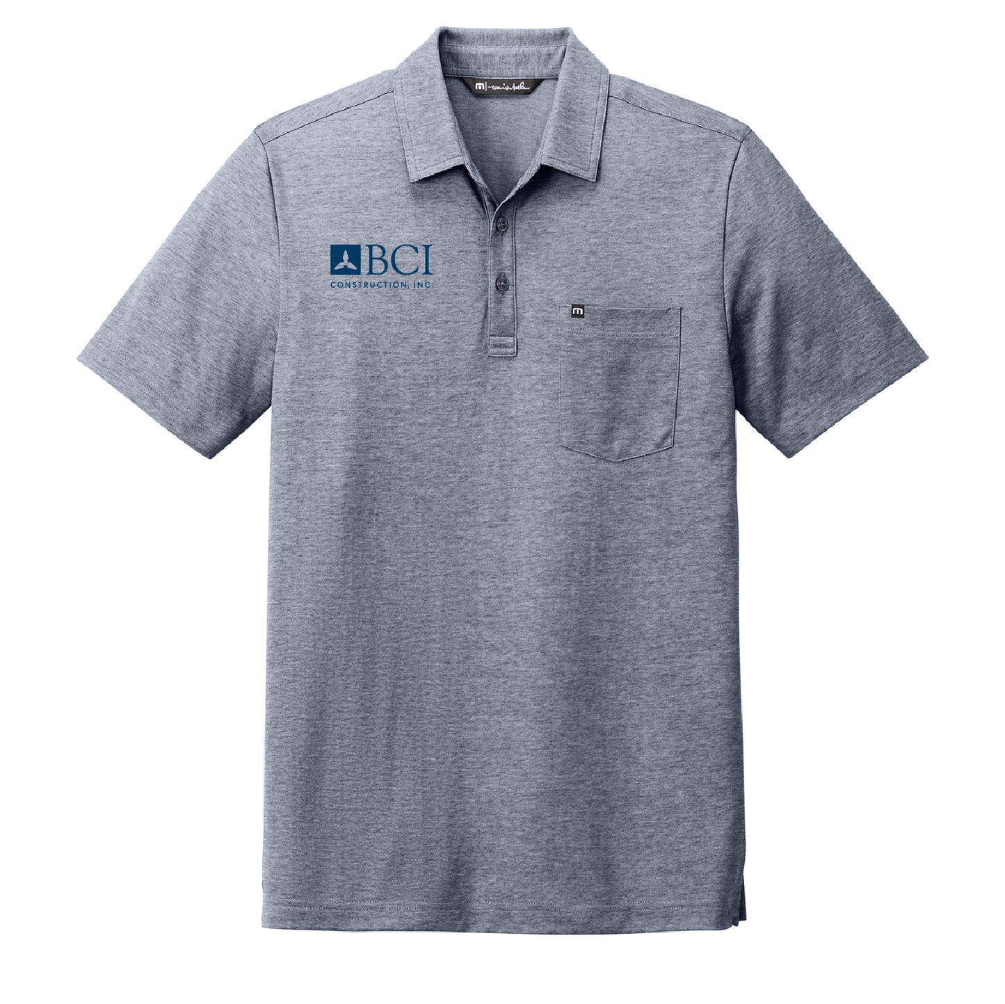 BCI TravisMathew Oceanside Heather Pocket Polo