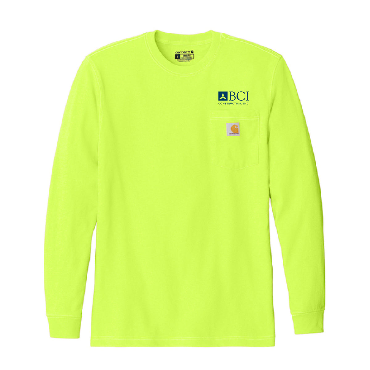 BCI Carhartt® Workwear Pocket Long Sleeve T-Shirt