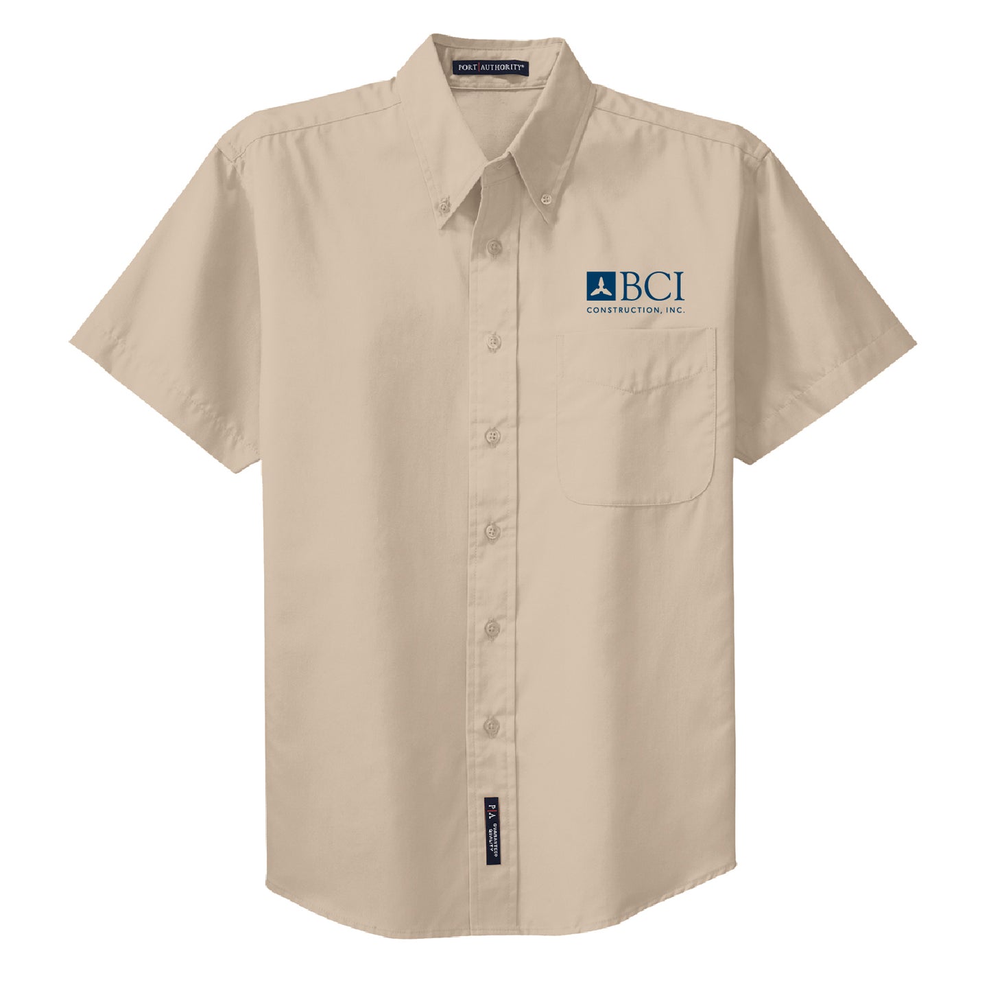 BCI Tall Short Sleeve Easy Care Shirt